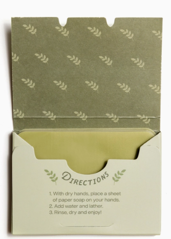 Olive Oil Paper Soap