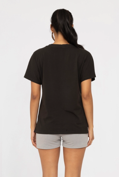 Pima Cotton Tee - Black