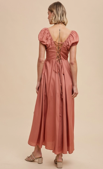 Victoria Corset Maxi Dress