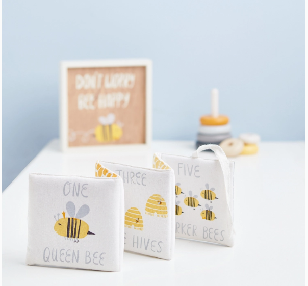 "Counting Bees" Soft Book
