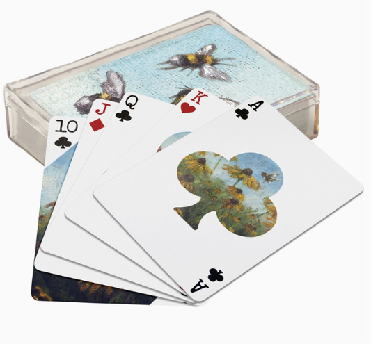 Garden Bee Playing Cards