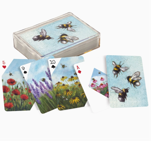 Garden Bee Playing Cards