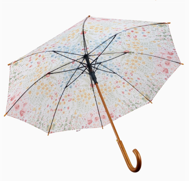 Rainy Day Floral Umbrella