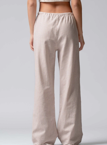 Poolside Drawstring Pants - Khaki