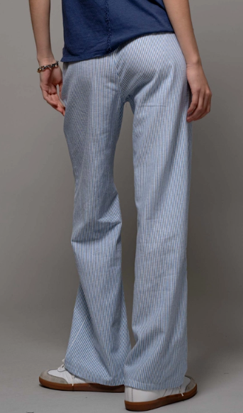 Poolside Drawstring Pants - Blue