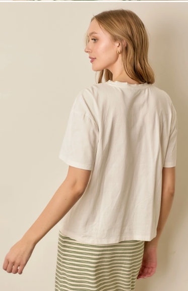 Tomato Garden Distressed Crewneck T-Shirt