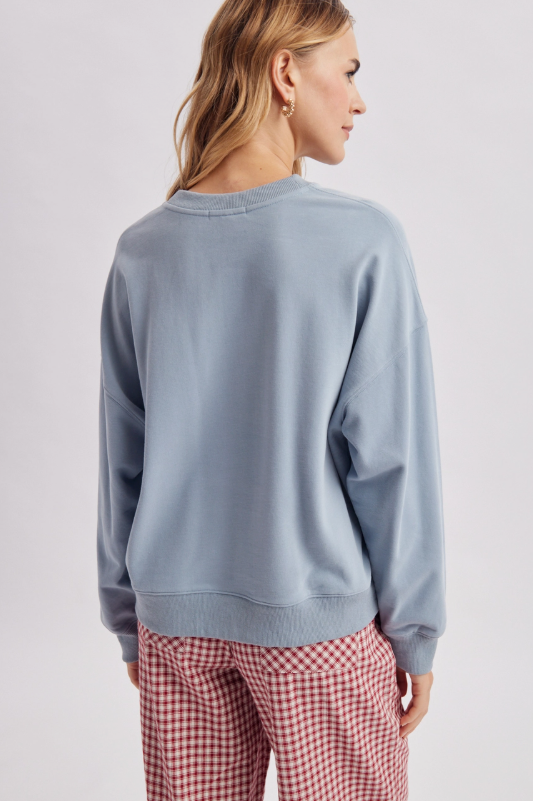 Cowgirl Boots Embroidered Sweater