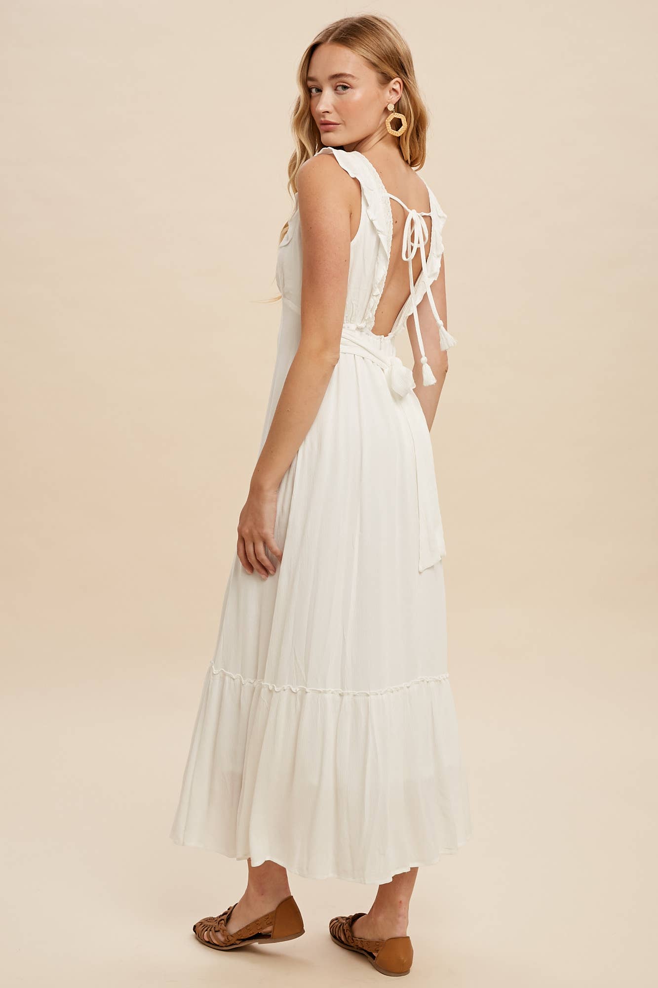Juliette Lace Accent Maxi Dress