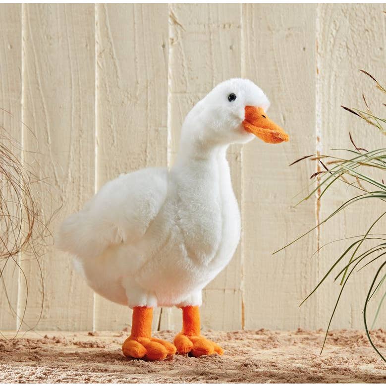 Snuggly White Duck Stuffed Animal