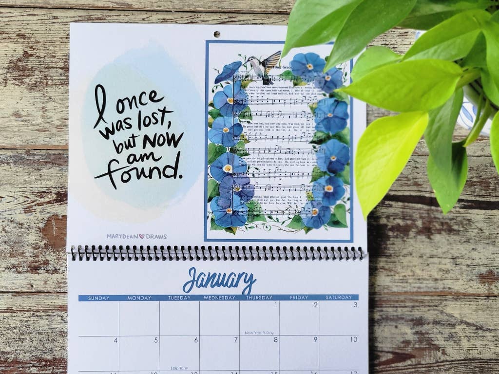 2026 Hymn Calendar: A Year of Praise and Encouragement