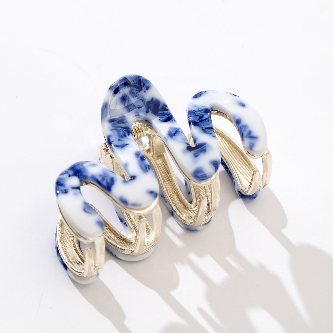 Coastal Waves Claw Clip - Small