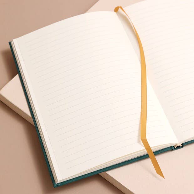 Teal Bee Notebook
