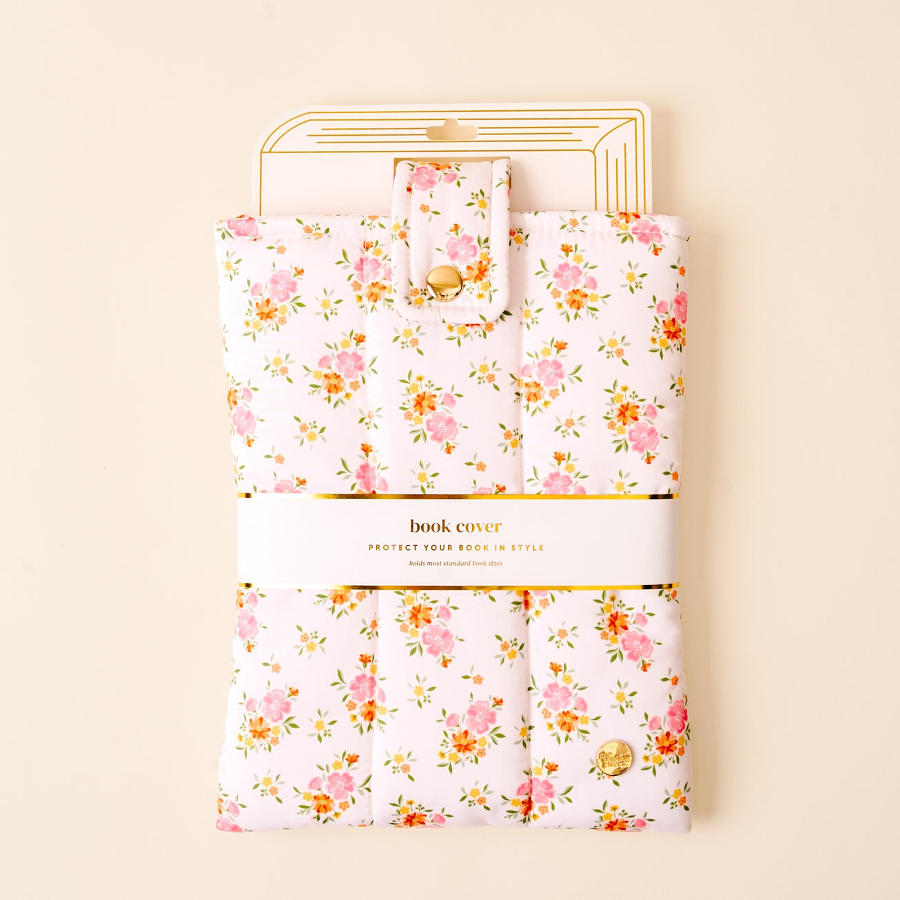 Quilted Book/Device Cover - Cheerful Florals