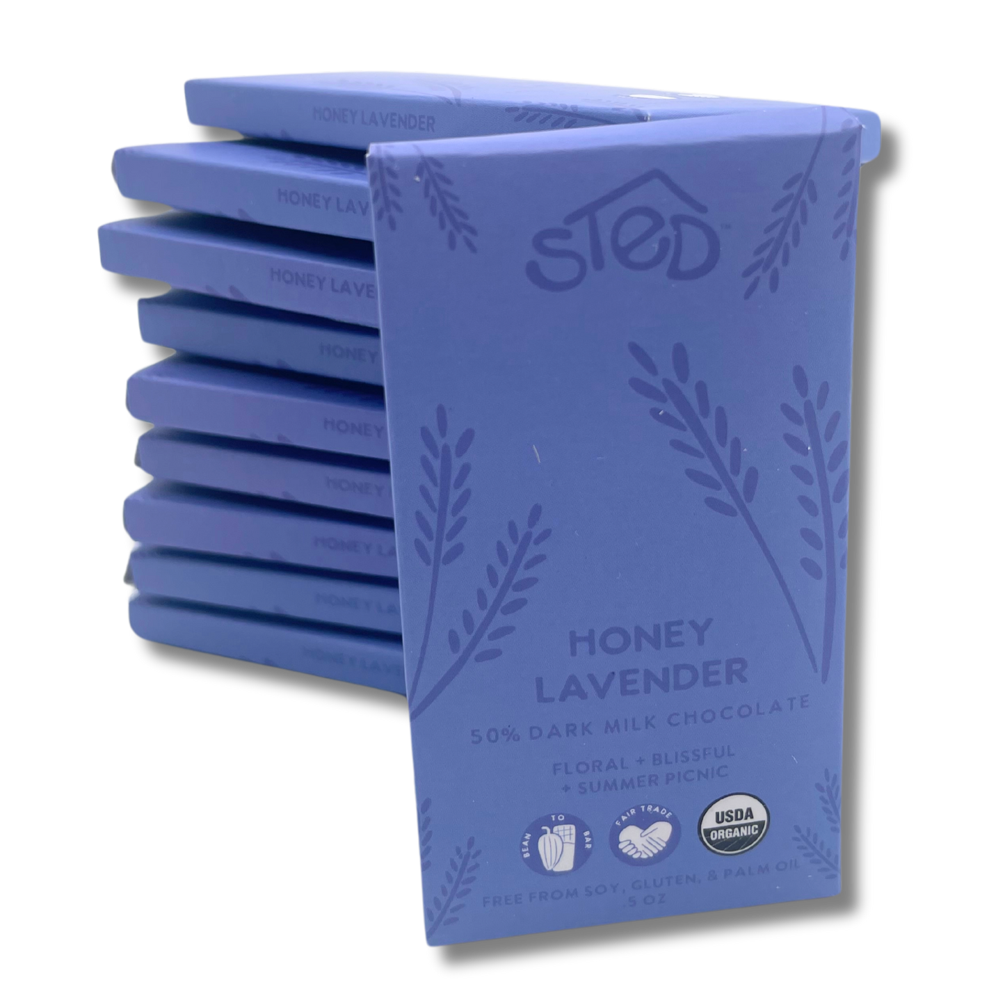 Mini Honey Lavender Chocolate