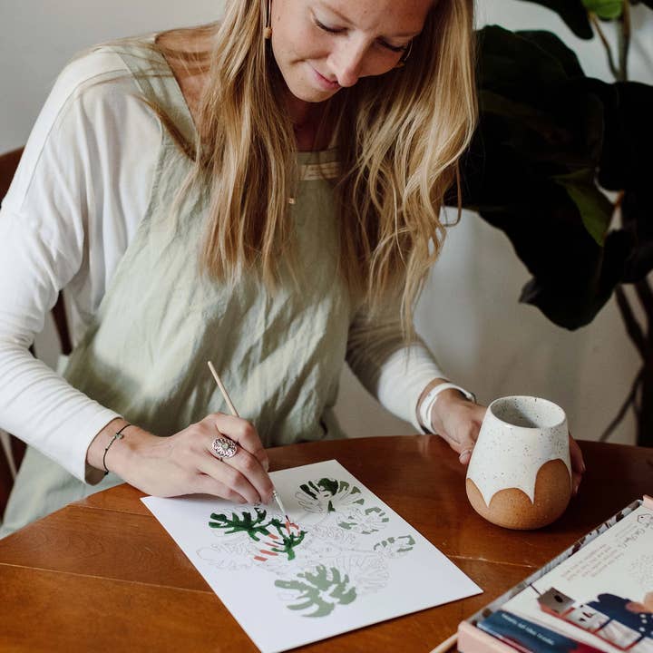 Calm + Bright Paint-By-Number Kit