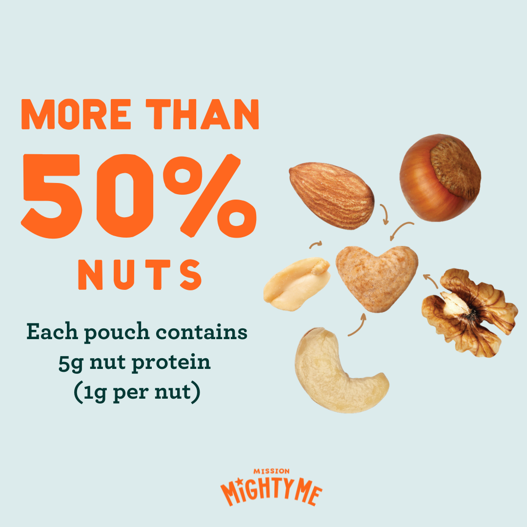 Organic Mixed Nut Butter Puffs Kid and Baby Snacks