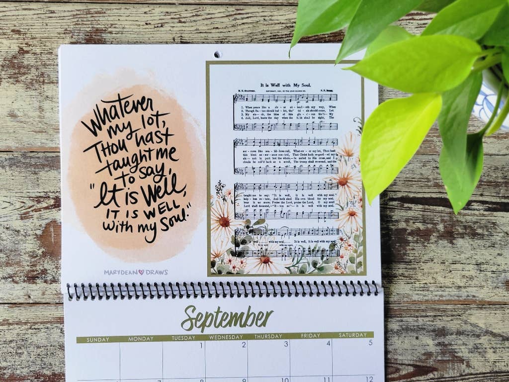 2026 Hymn Calendar: A Year of Praise and Encouragement