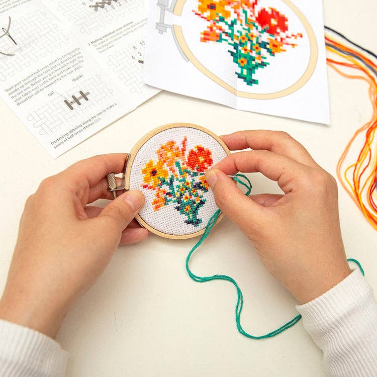 Bountiful Bouquet Embroidery Kit