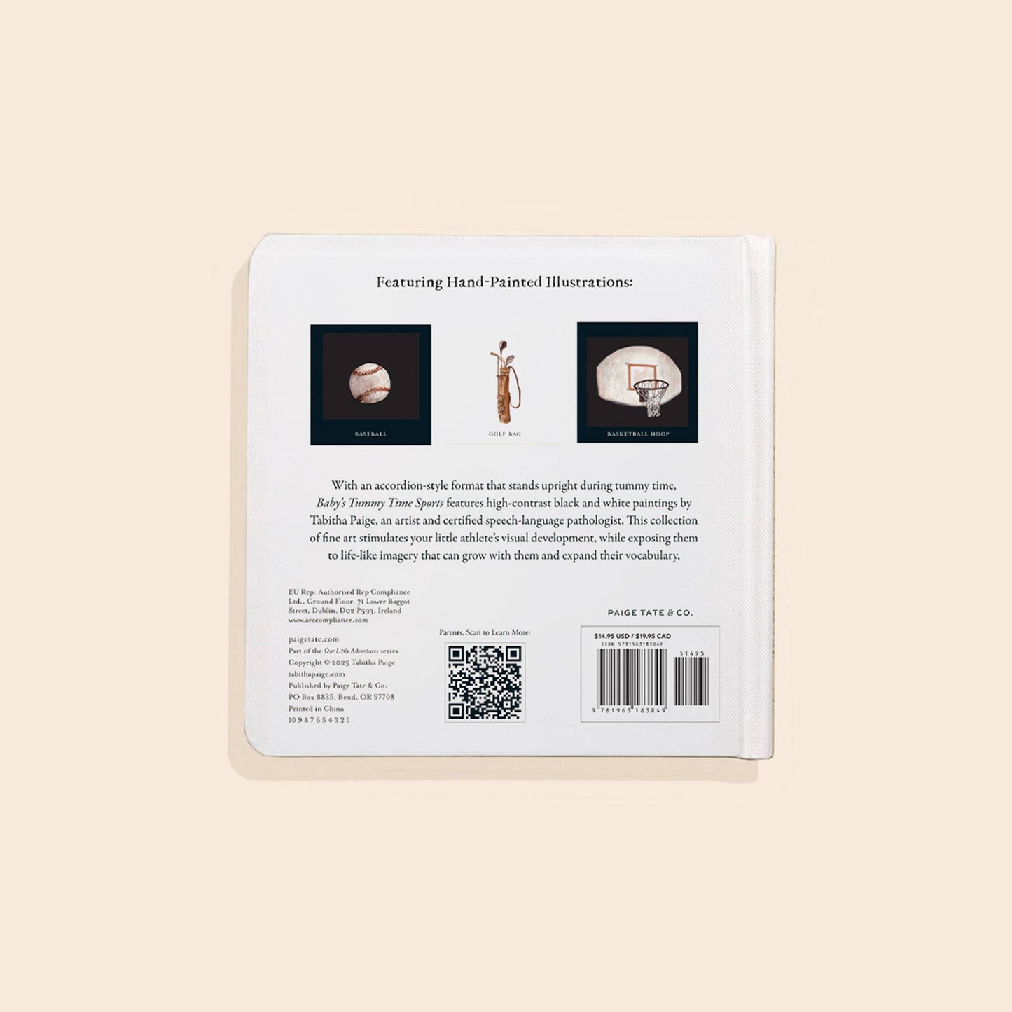 Sport Tummy Time Board Book