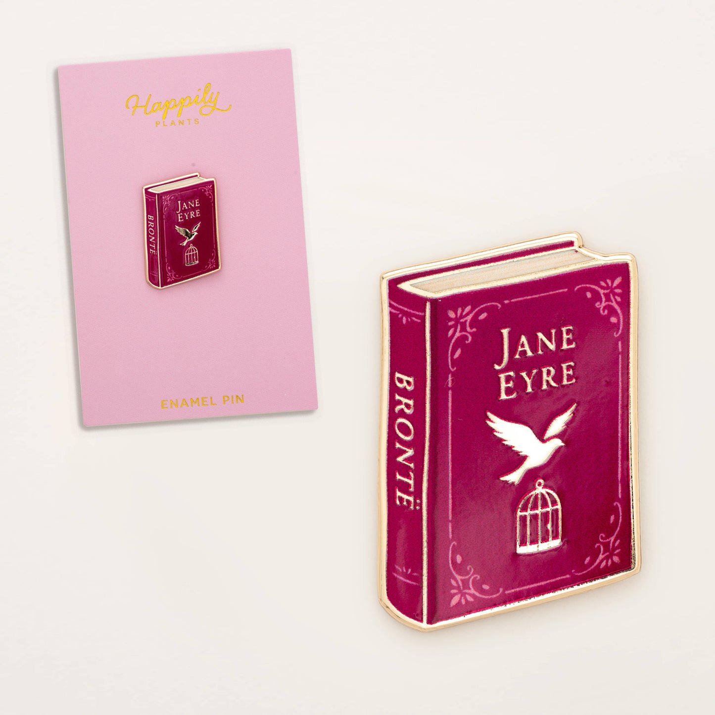 Jane Eyre Novel Pin