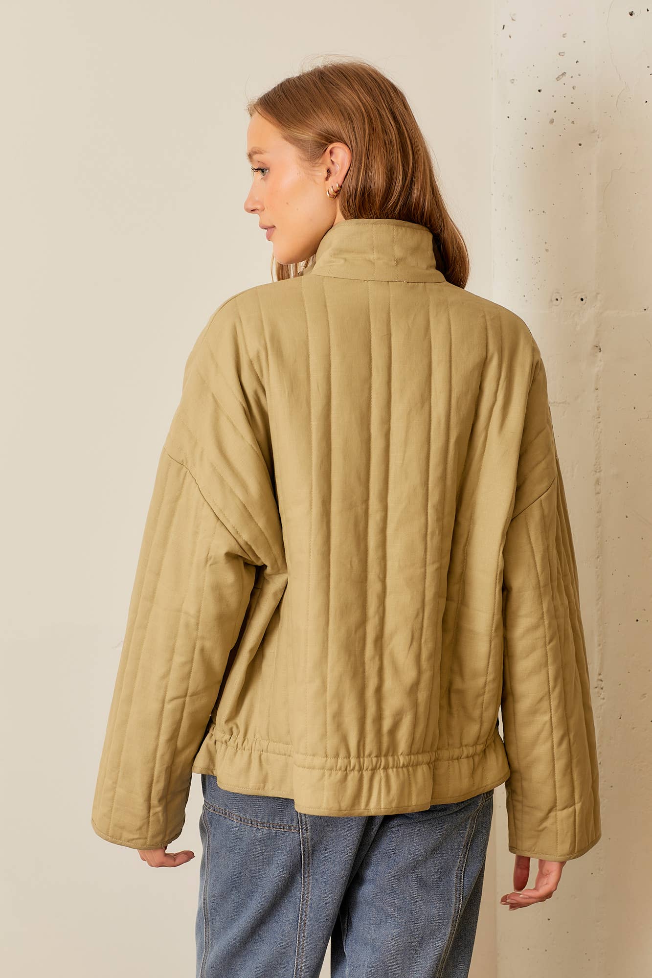 Cotton Twill Padded Jacket