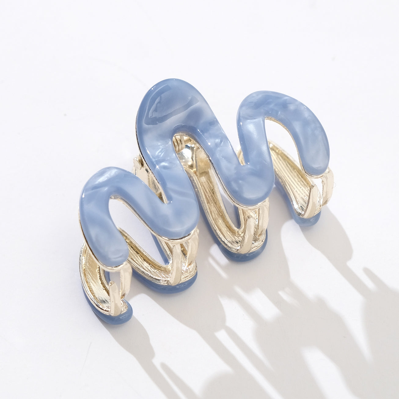 Coastal Waves Claw Clip - Small