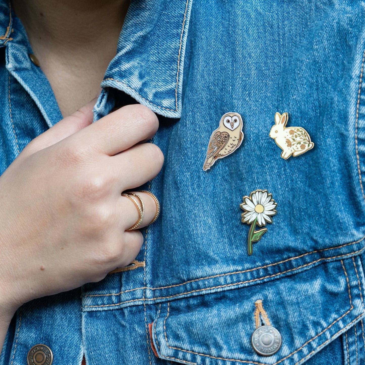 Owl Enamel Pin