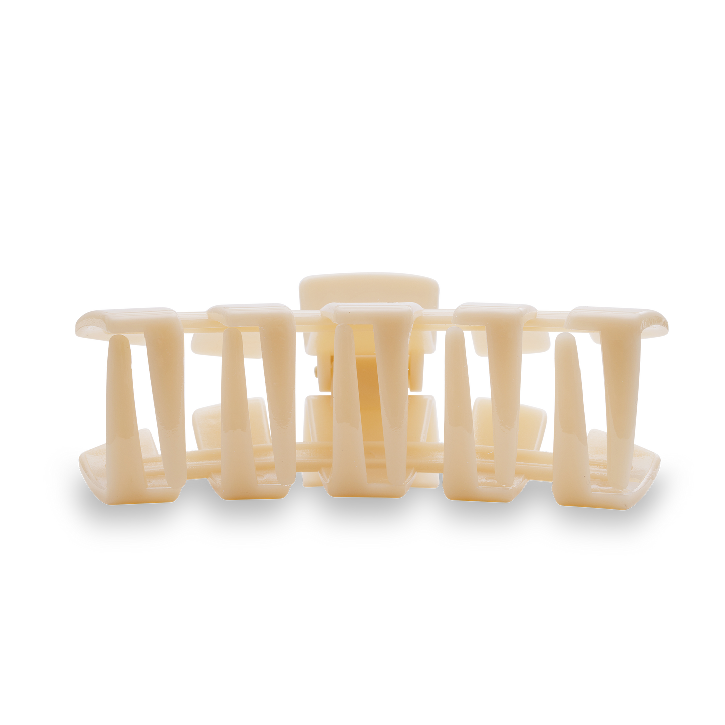Almond Classic Contour Claw Clip