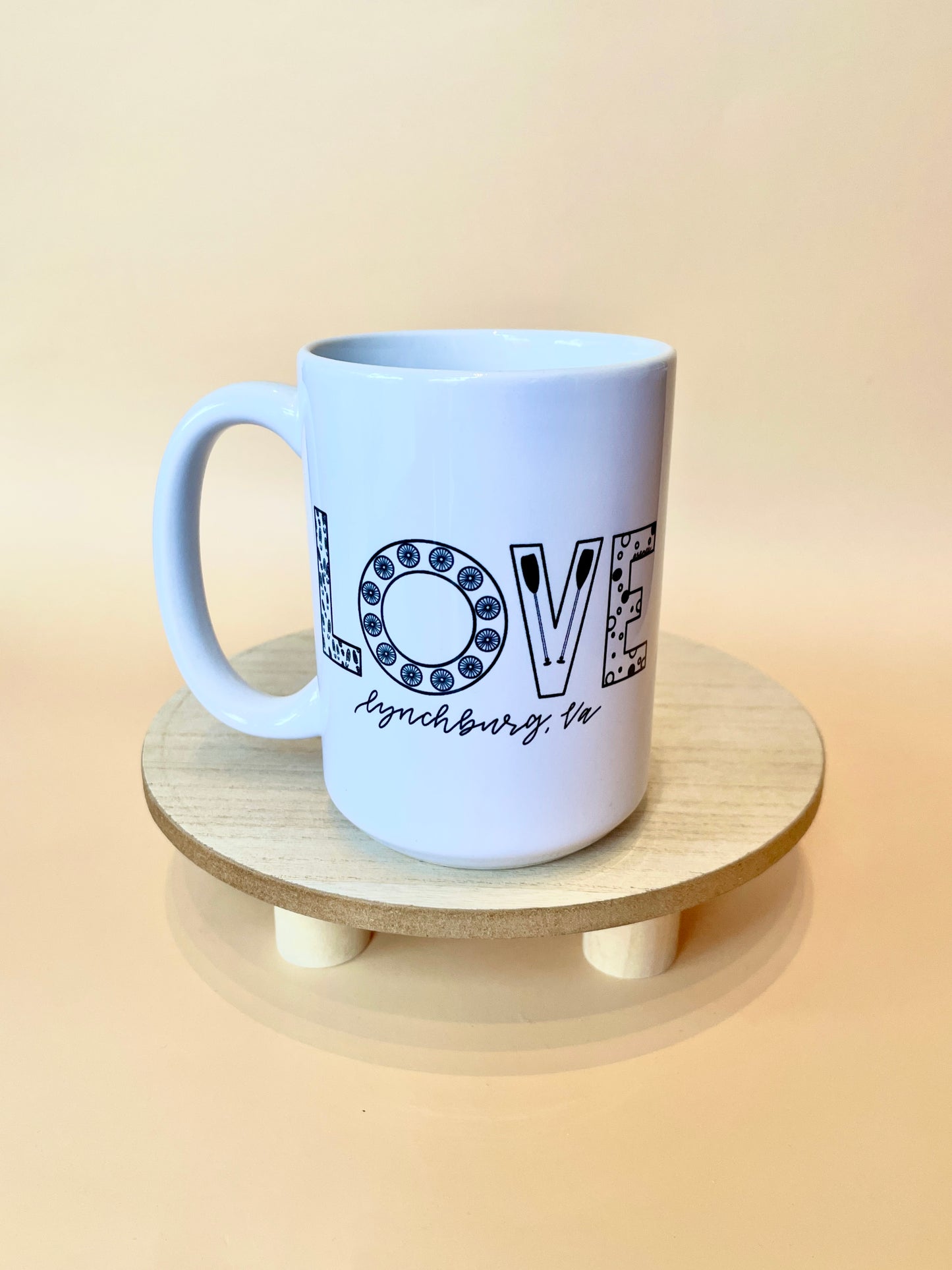 Lynchburg Love Sign Mug