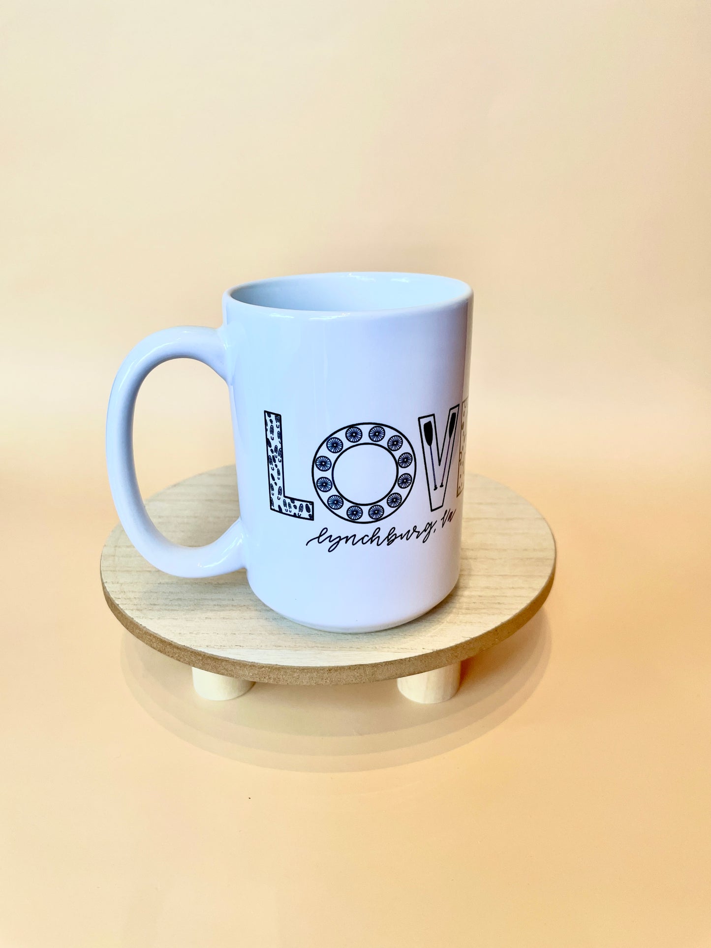 Lynchburg Love Sign Mug