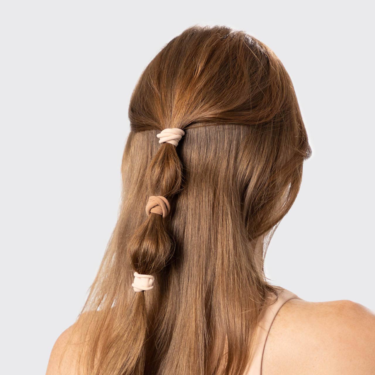 Blush Eco-Friendly Nylon Elastics - Set of 20