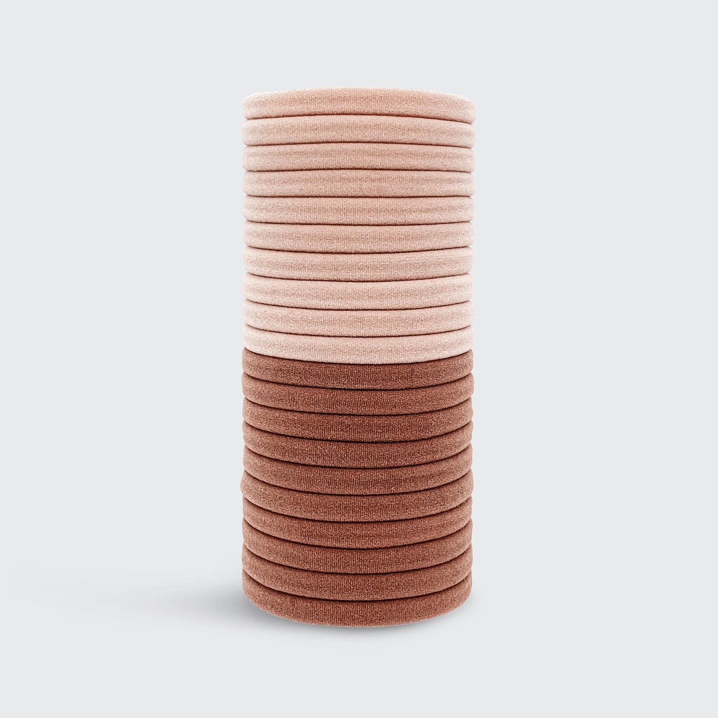 Blush Eco-Friendly Nylon Elastics - Set of 20