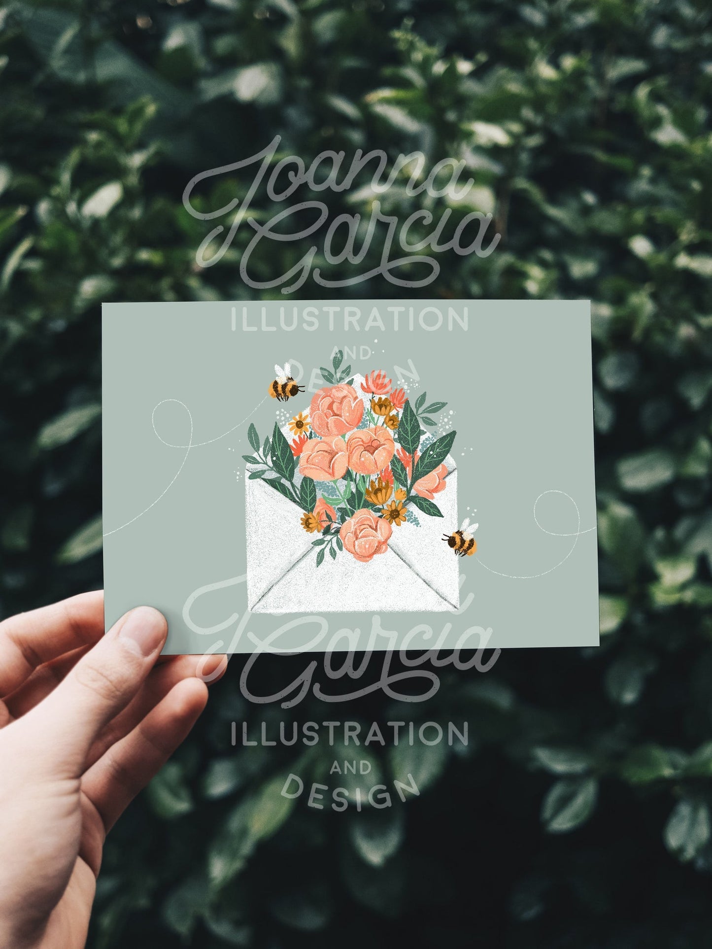 Happy Bee Day Card - Joanna Garcia Art