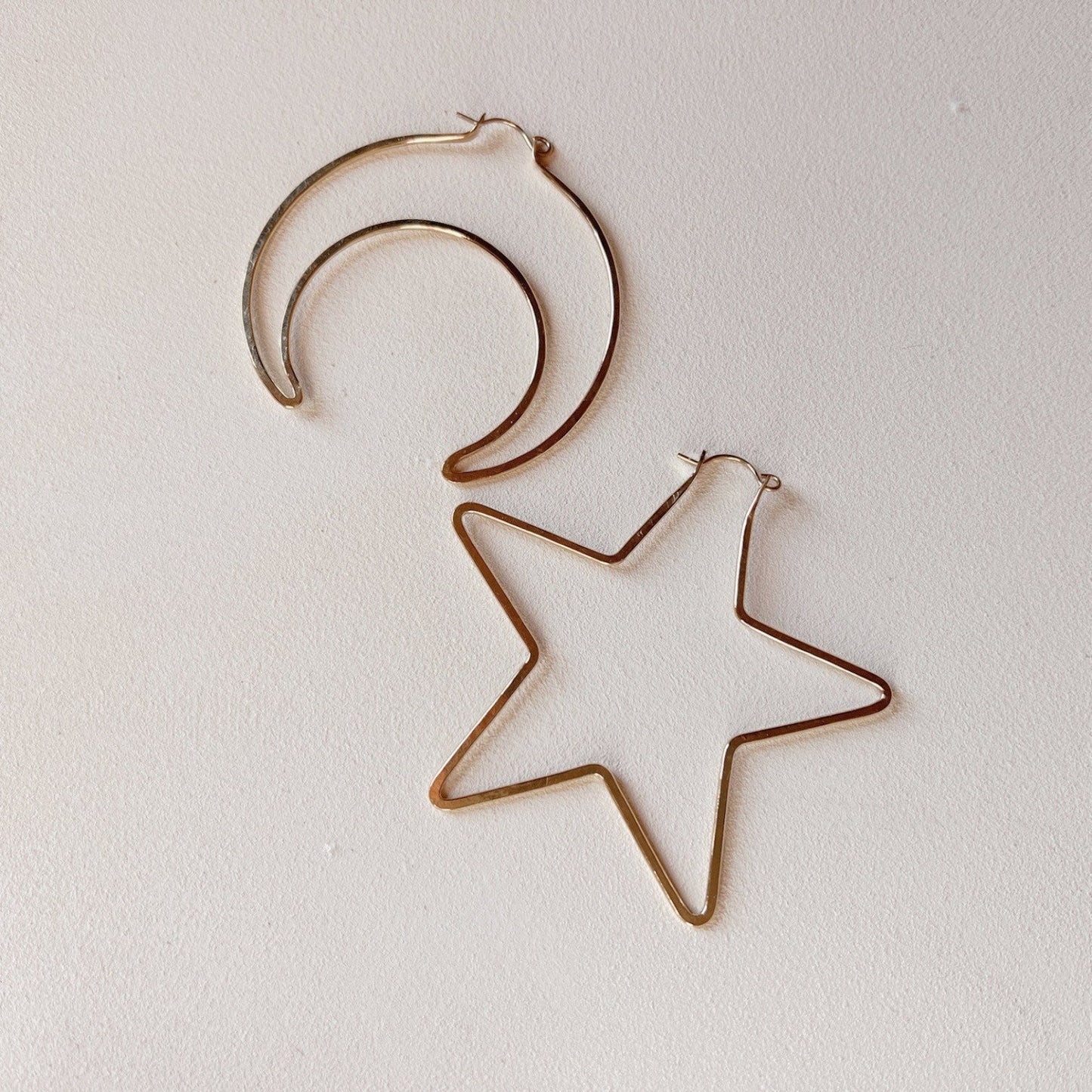 Moon and Star Hoops - Free Range and Feral
