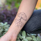 Storm Cloud Temporary Tattoo