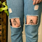 Big Bee Temporary Tattoo