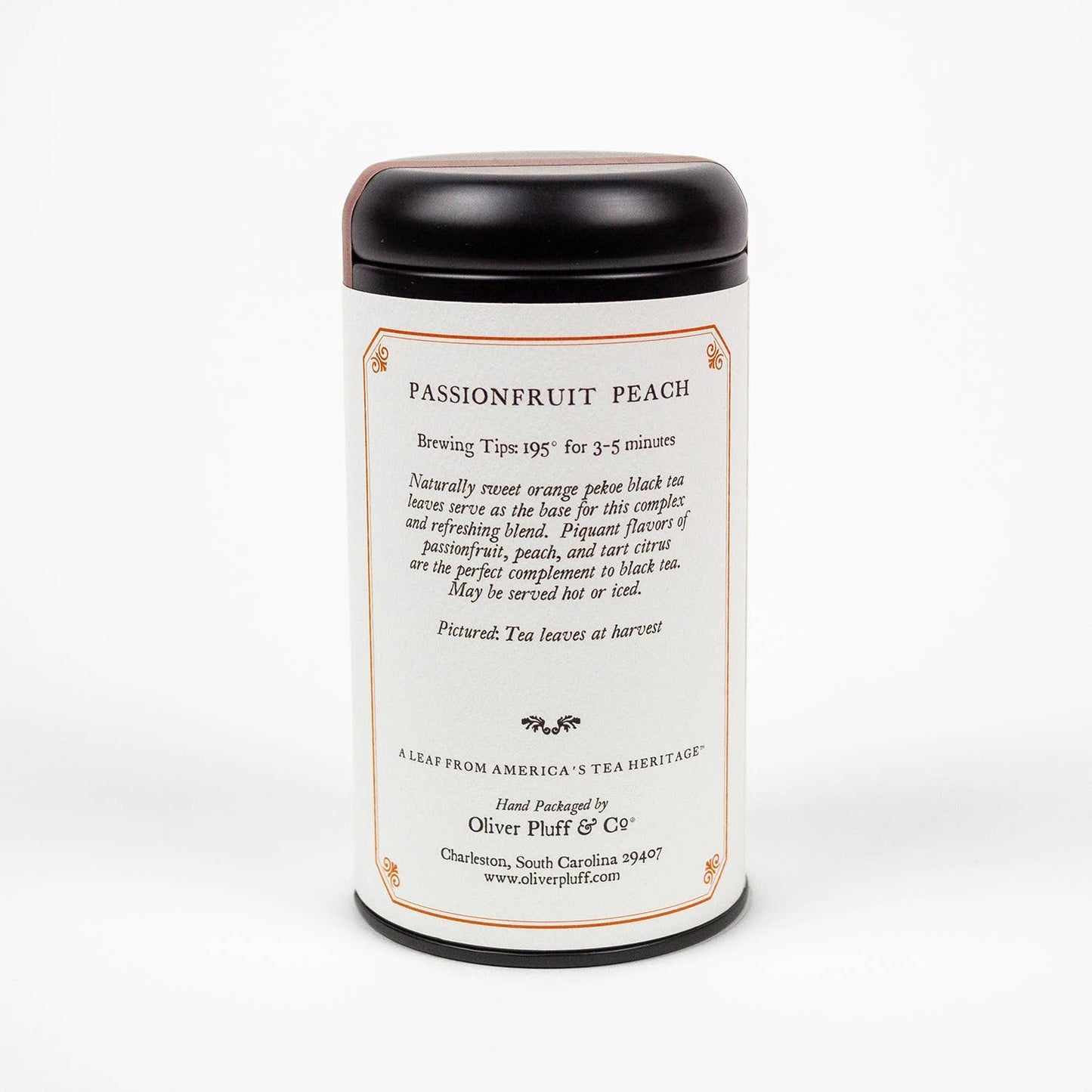 Passionfruit Peach Tea Tin