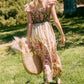 Spring Garden Midi Dress