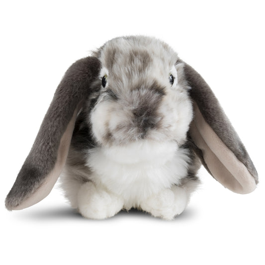 Grey Lop-Eared Bunny Stuffed Animal