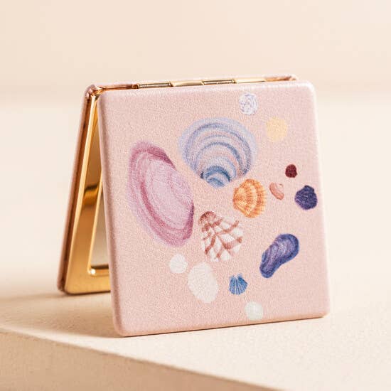 Seashell Compact Mirror