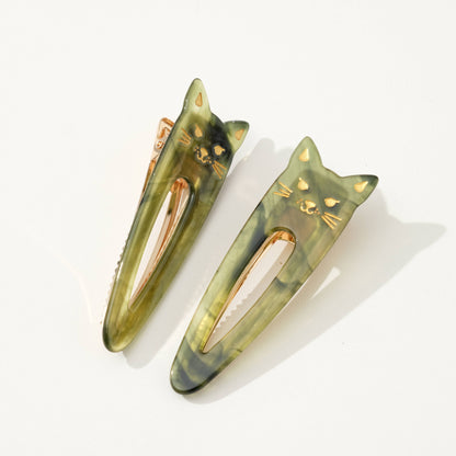 Kitty Barrettes (Set of 2)