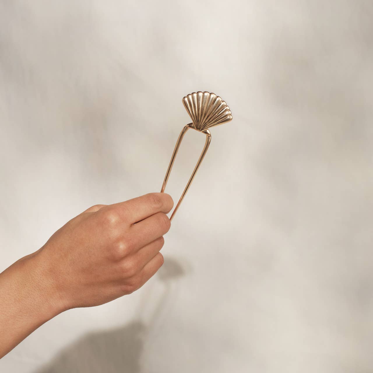 Metal Clam Shell French Hair Pin