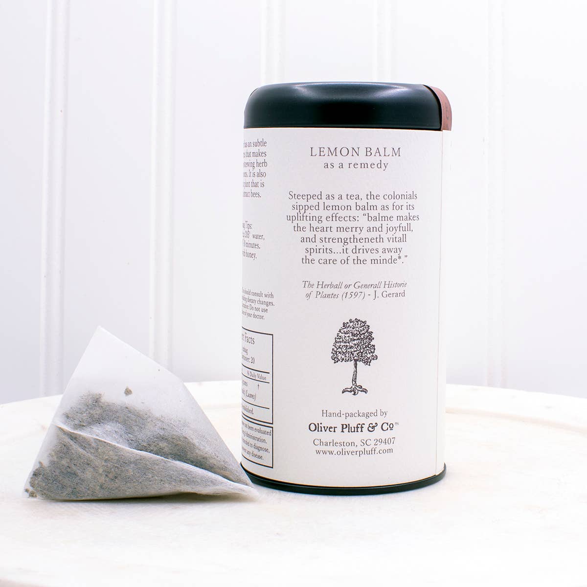 Lemon Balm Tea Tin