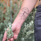 Storm Cloud Temporary Tattoo
