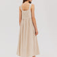 Simple Days Linen-Blend Midi Dress