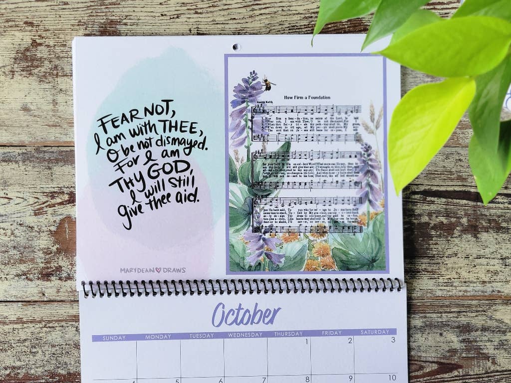 2026 Hymn Calendar: A Year of Praise and Encouragement