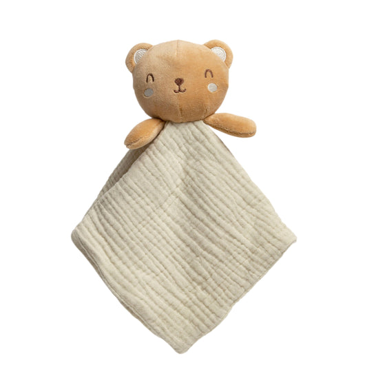 Bear-y Sweet Cotton Snuggle Blanket