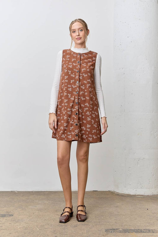 Cozy Corduroy Mini Dress