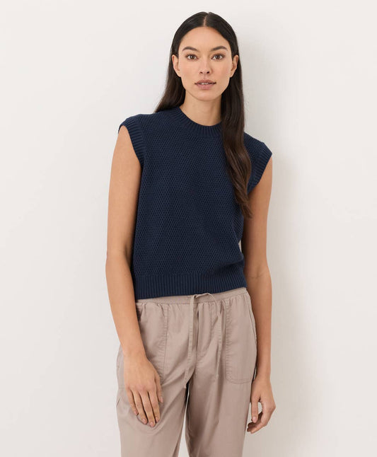 Shoreline Relaxed Knit Vest
