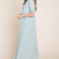Feelin' Breezy T-Shirt Maxi Dress - Mint